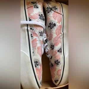 Pink rose girls vans